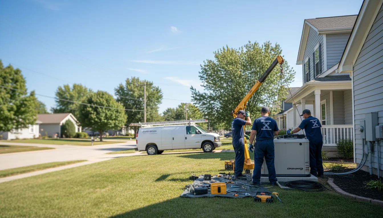 Generator Installation in University Park, IL near me